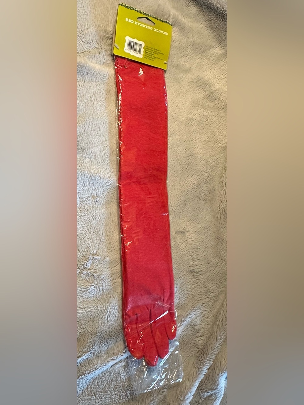 New Target Red Long Evening Gloves Halloween Costume or Dress Up